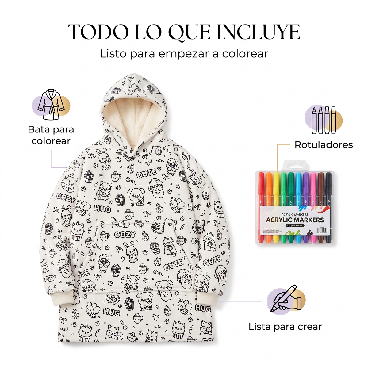 Bata para colorear